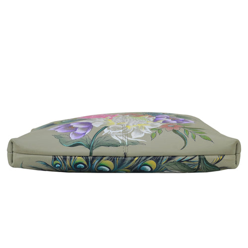 Anuschka Regal Peacock Three-in-One Clutch