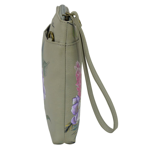 Anuschka Regal Peacock Three-in-One Clutch