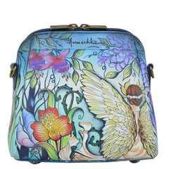 Anuschka Enchanted Garden Zip Around Travel Organizer