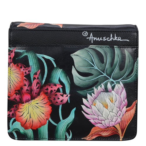 Anuschka Island Escape Messenger Bag