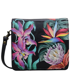 Anuschka Island Escape Messenger Bag