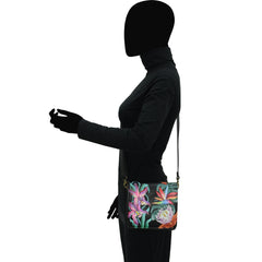 Anuschka Island Escape Messenger Bag