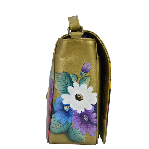 Anuschka Dreamy Floral Flap Crossbody