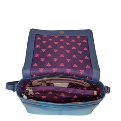 Anuschka Enchanted Garden Flap Crossbody