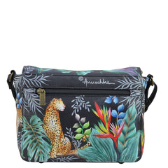 Anuschka Jungle Queen Flap Crossbody