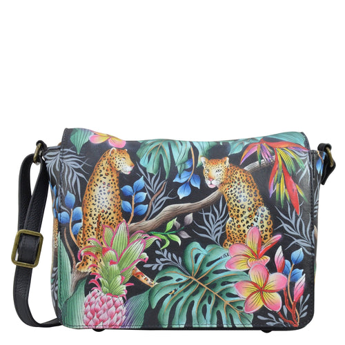 Anuschka Jungle Queen Flap Crossbody