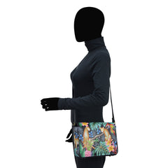 Anuschka Jungle Queen Flap Crossbody