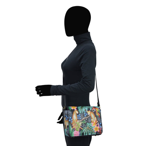 Anuschka Jungle Queen Flap Crossbody