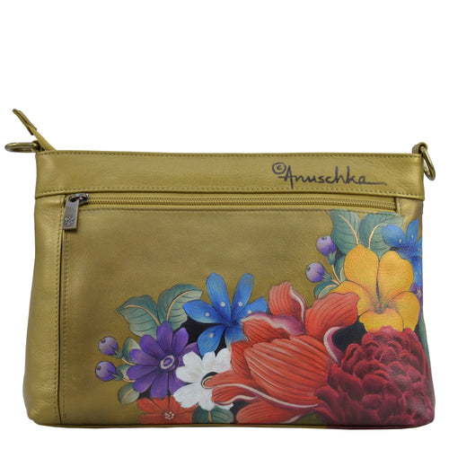 Anuschka Dreamy Floral RFID Blocking Organizer