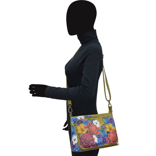 Anuschka Dreamy Floral RFID Blocking Organizer