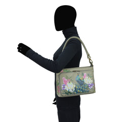 Anuschka Regal Peacock RFID Blocking Organizer