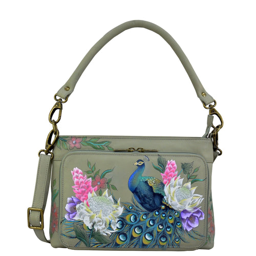 Anuschka Regal Peacock RFID Blocking Organizer