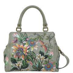 Anuschka Floral Passion Multi Compartment Satchel