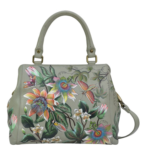 Anuschka Floral Passion Multi Compartment Satchel