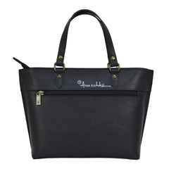 Anuschka Hummingbird Black Medium Tote
