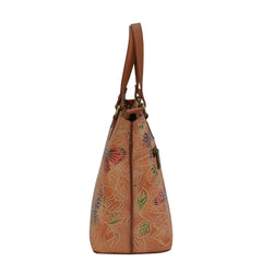 Anuschka Tooled Butterfly Multi Medium Tote