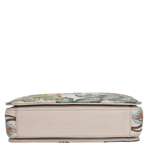 Anuschka African Adventure Triple Compartment Crossbody