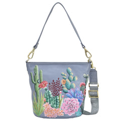 Anuschka Desert Garden Tall Bucket Hobo