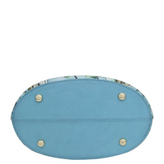 Anuschka Snowy Cardinal Tall Bucket Hobo