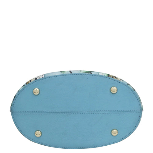 Anuschka Snowy Cardinal Tall Bucket Hobo