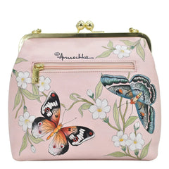 Anuschka Butterfly Melody Medium Frame Satchel