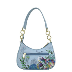 Anuschka Underwater Beauty Small Convertible Hobo