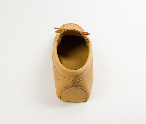 Minnetonka Double Deerskin Moccasin - Natural