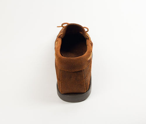 Minnetonka Double Bottom Hardsole - Brown Ruff