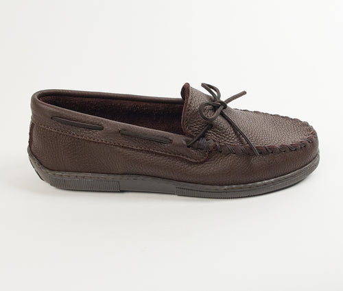 Minnetonka Moosehide Classic Moccasin - Chocolate