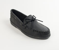 Minnetonka Moosehide Classic Moccasin - Black