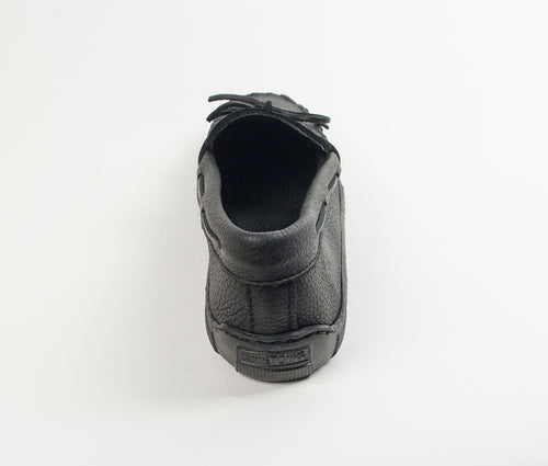 Minnetonka Moosehide Classic Moccasin - Black