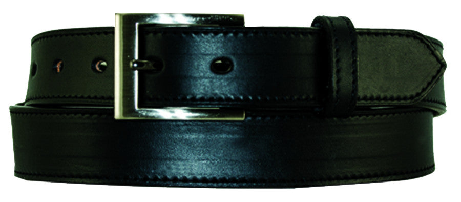 1.25" SLG Stitched English Bridle Leather Dress Belt