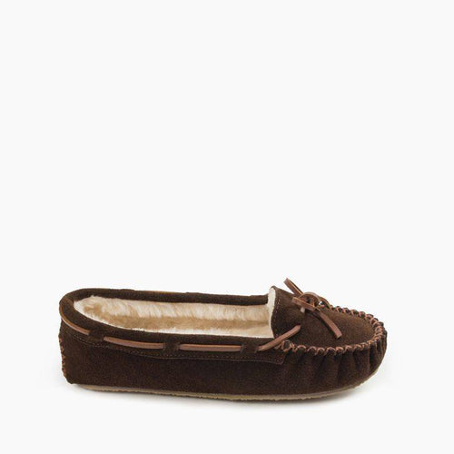 Minnetonka Cally Trapper Moccasin - Chocolate