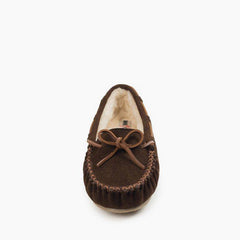 Minnetonka Cally Trapper Moccasin - Chocolate