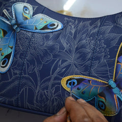 Anuschka Garden of Delights Wallet Crossbody