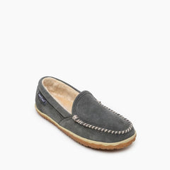 Minnetonka Tempe Moccasin - Grey