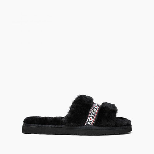 Minnetonka London Slipper - Black