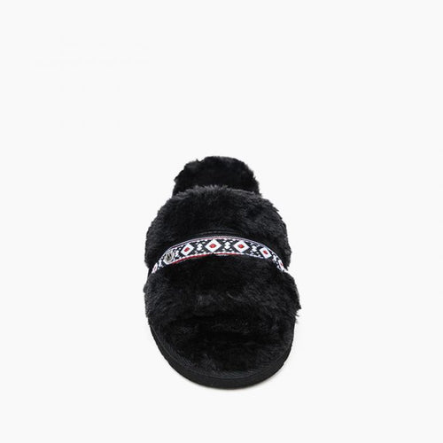 Minnetonka London Slipper - Black