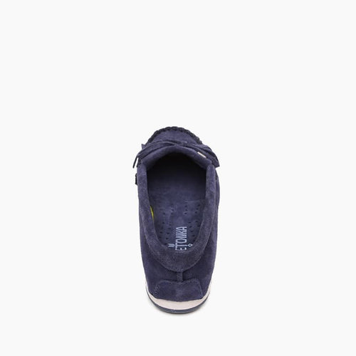 Minnetonka Kilty Plus Moccasin - Navy