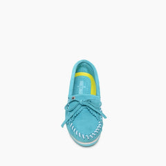 Minnetonka Kilty Plus Moccasin - Turquoise