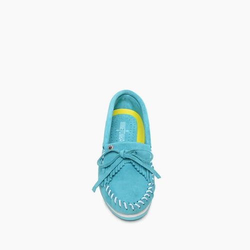 Minnetonka Kilty Plus Moccasin - Turquoise