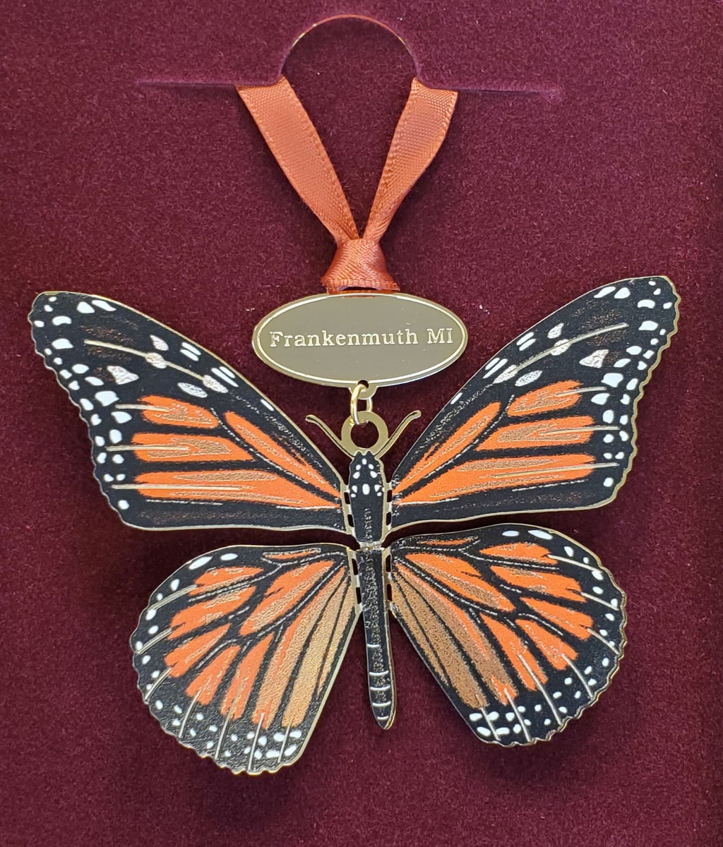 Frankenmuth Butterfly Ornament - Monarch