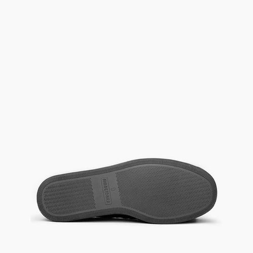 Minnetonka Sheepskin Hardsole Slipper - Grey