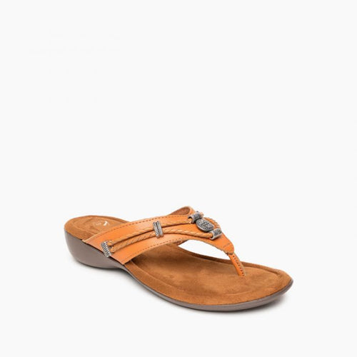 Minnetonka Silverthorne 360 Sandal - Cognac