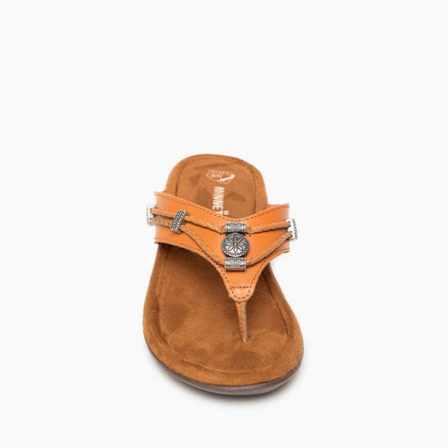 Minnetonka Silverthorne 360 Sandal - Cognac