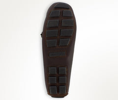 Minnetonka Double Bottom Driver - Dark Brown