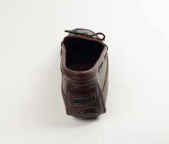 Minnetonka Double Bottom Driver - Dark Brown