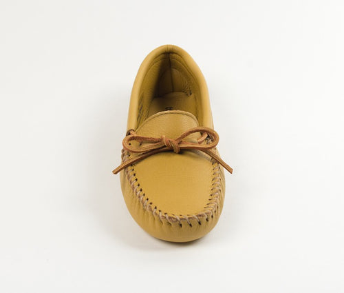 Minnetonka Deerskin Softsole - Natural