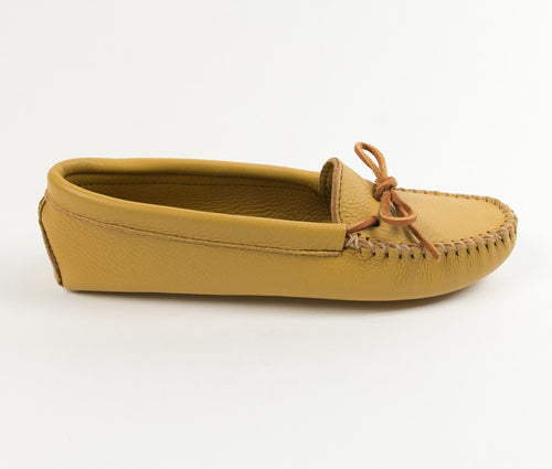 Minnetonka Deerskin Softsole - Natural