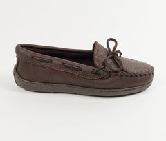 Minnetonka Moosehide Classic Moccasin - Chocolate